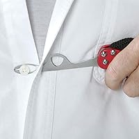 Vista 8 de Vivi Bolsillo con cierre y botón para asistencia con ganchos de botón, tiradores de cremallera y cordones