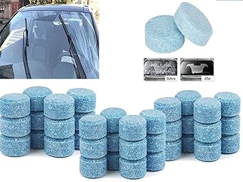 30 Pcs Multifunctional Spray Cleaner Tablet | Set Home Window Glass Cleaning Tools | Windows Cleaning Tablet | Pack of 30