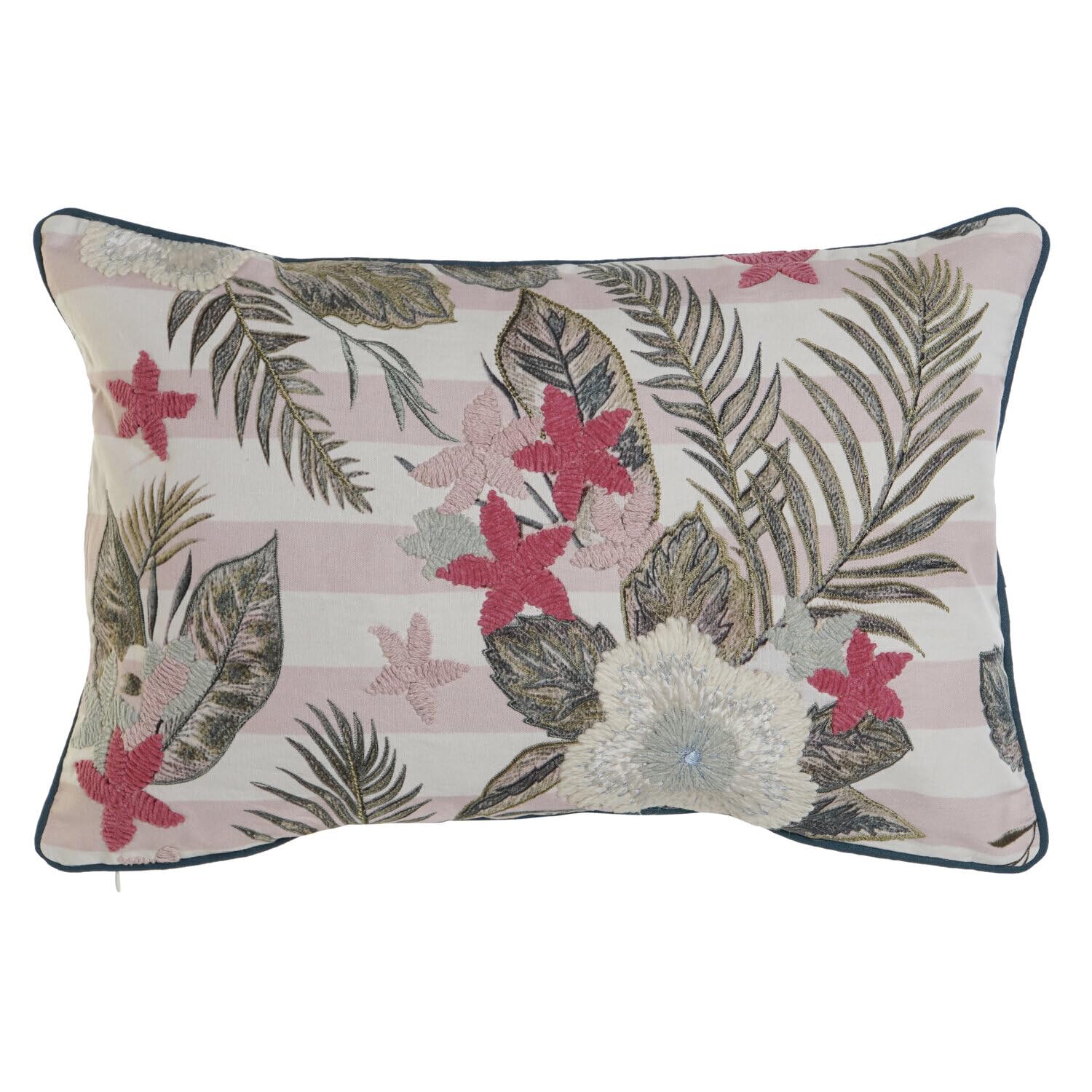 Housse de coussin en coton de qualité supérieure motif jungle