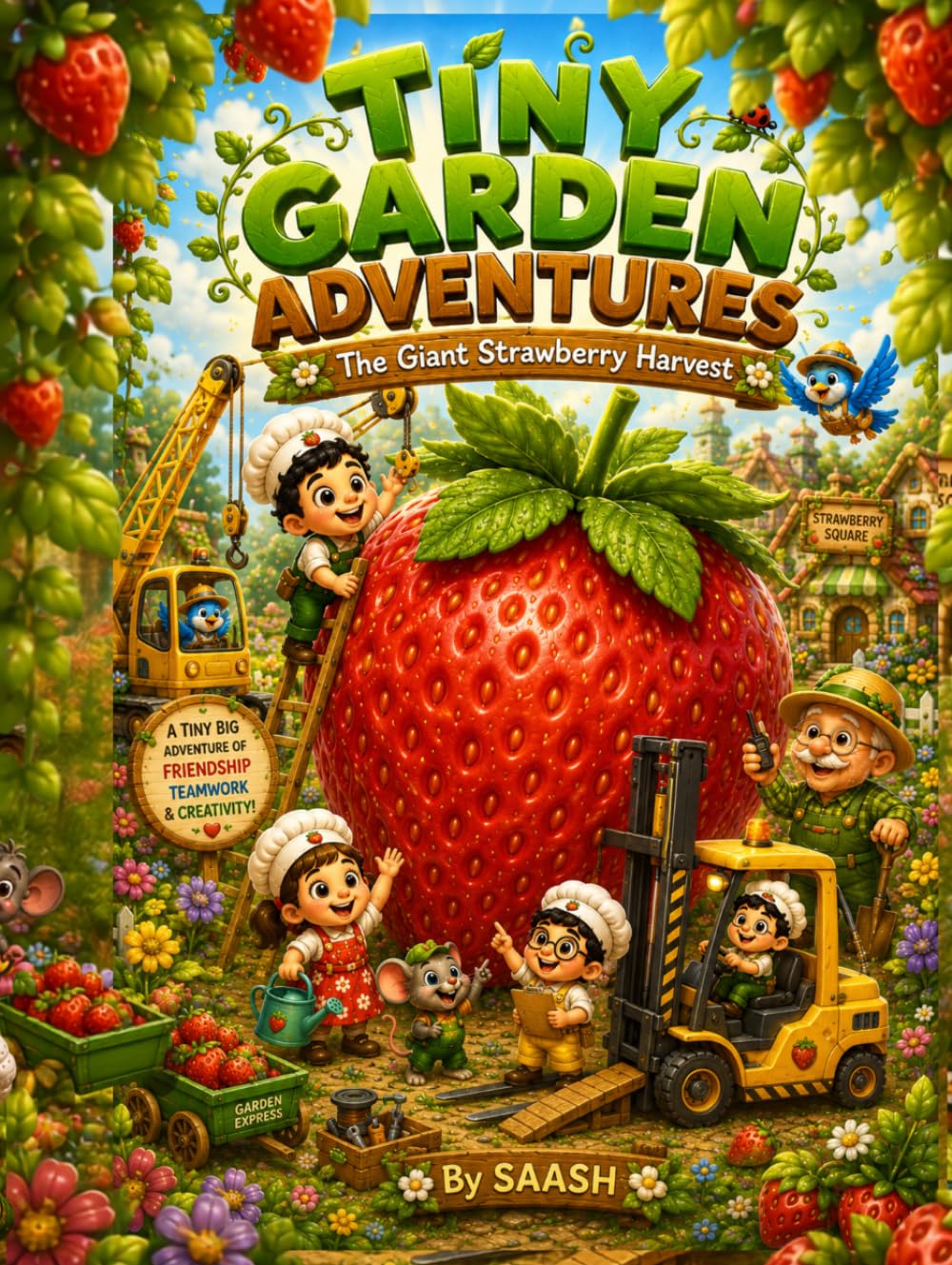 Tiny Garden Adventures : The Giant Strawberry Harvest