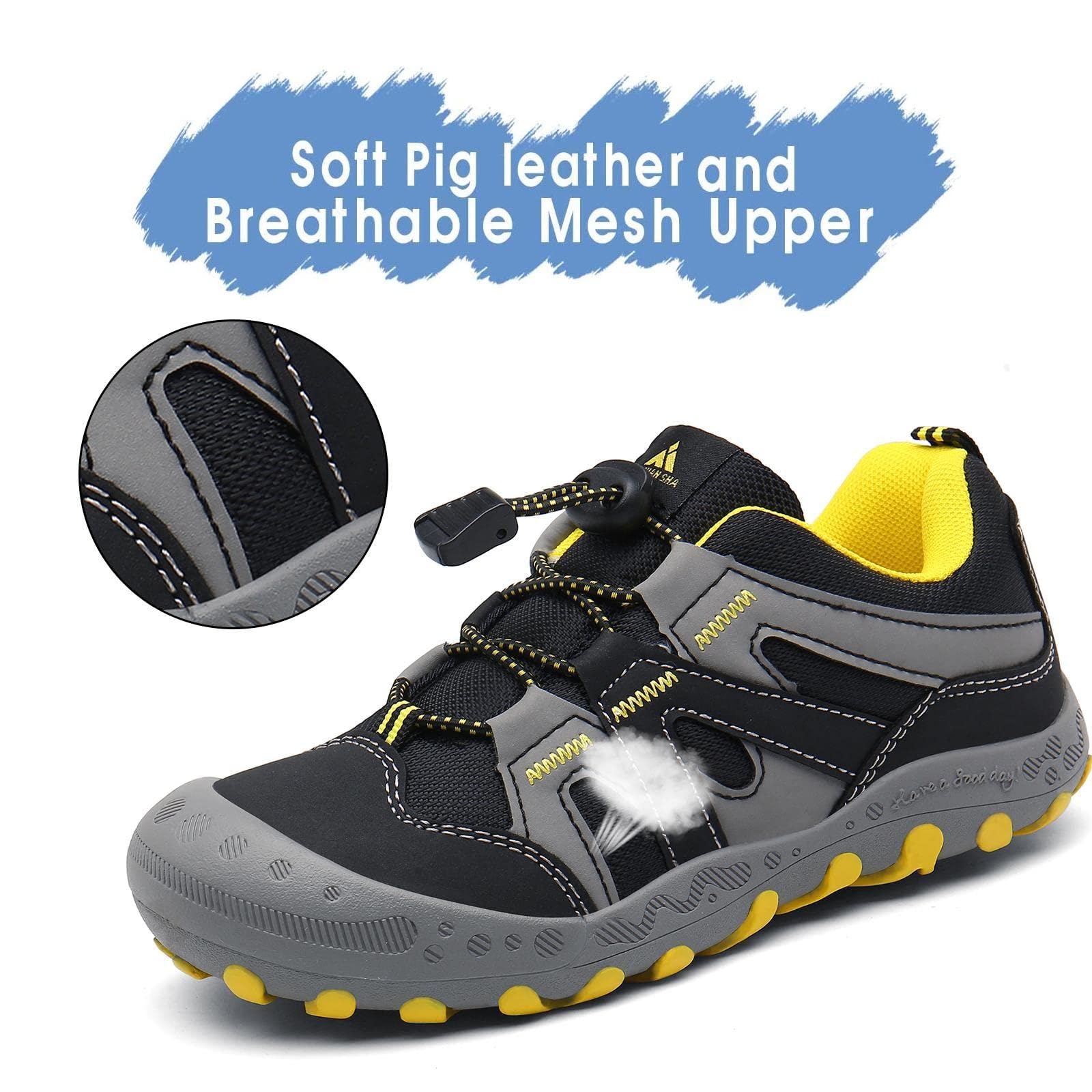 Mishansha Unisex Ligero Zapatillas de Deporte para Niños Niñas Sneakers Transpirable Cómodos Zapatos Casuales Tallas 24-38 EU — view 2