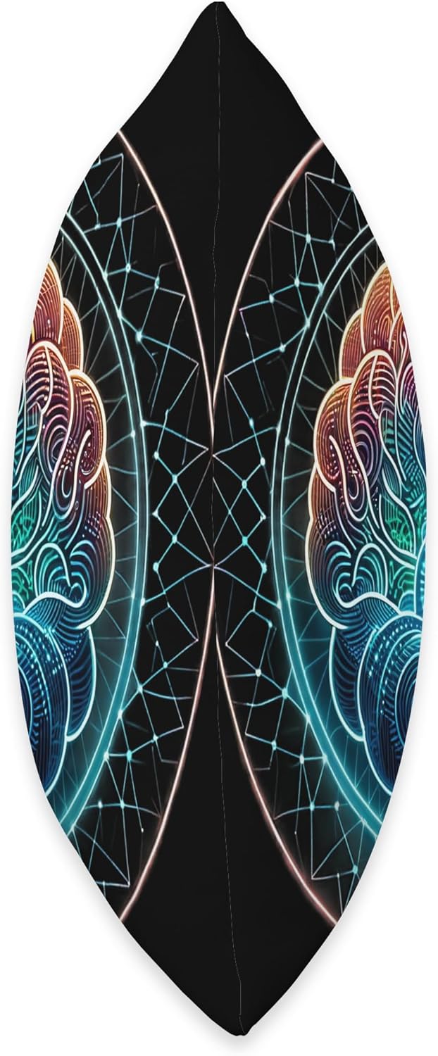 Pineal Gland Awake Third Eye Stimulation Inner Thoughts Mind Throw Pillow