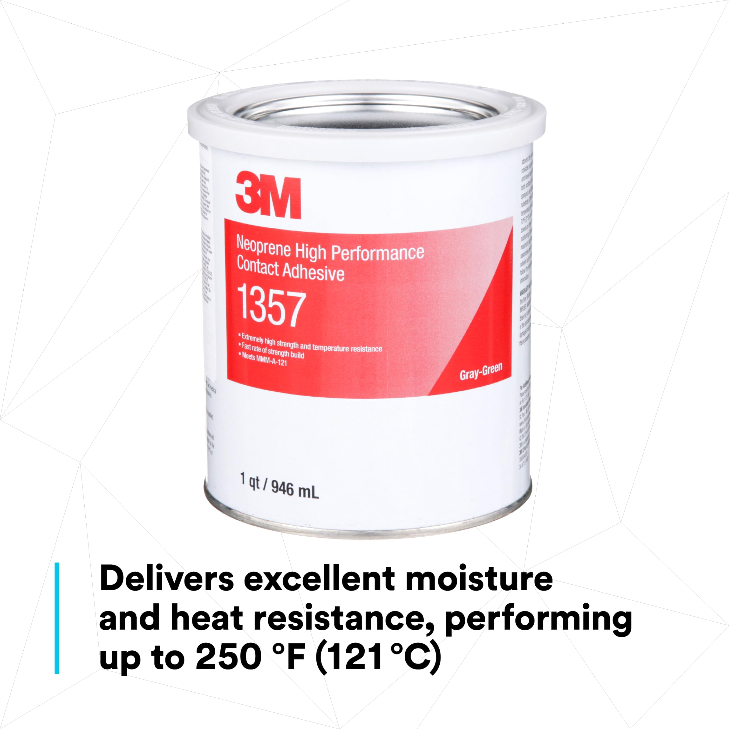 3M Neoprene Adhesive 1357 - 1 Gallon -2