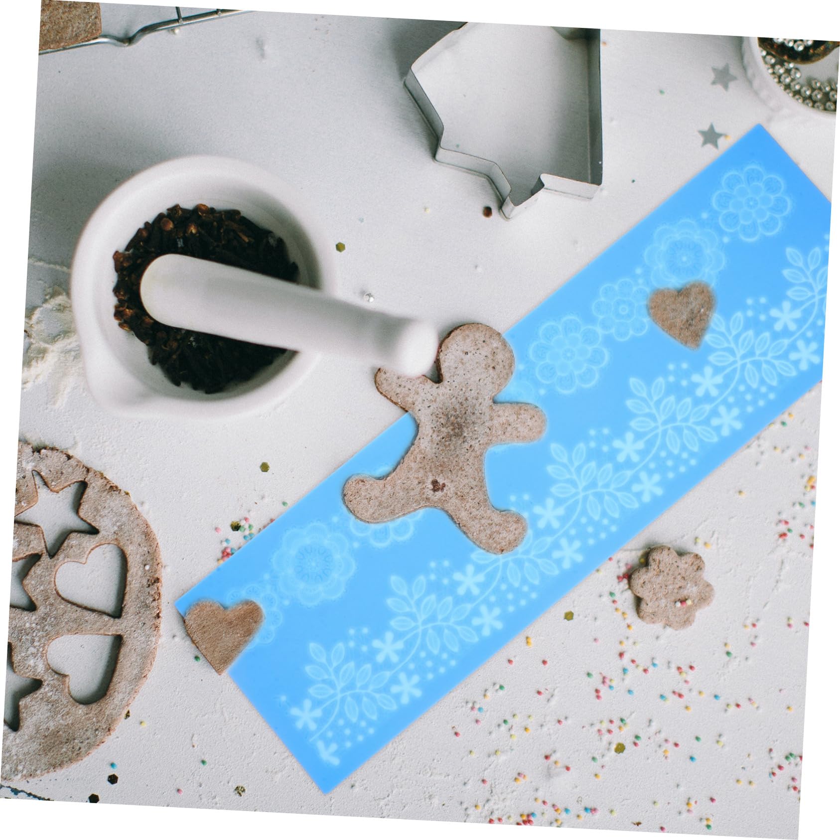 Gatuida 4pezzi per Decorazione per Fondant Utensile Riutilizzabile per Dolci e Cake Design Facile Usare e