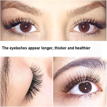 4ML Eyelash Growth Serum, Lash Enhancing Serum with Advanced Formula for Longer Fuller Thicker Lashes – Natural Lash & Eyebrow Serum for Growth & Thickness, Rapid Lash & Brow Enhancer, Essence Mascara