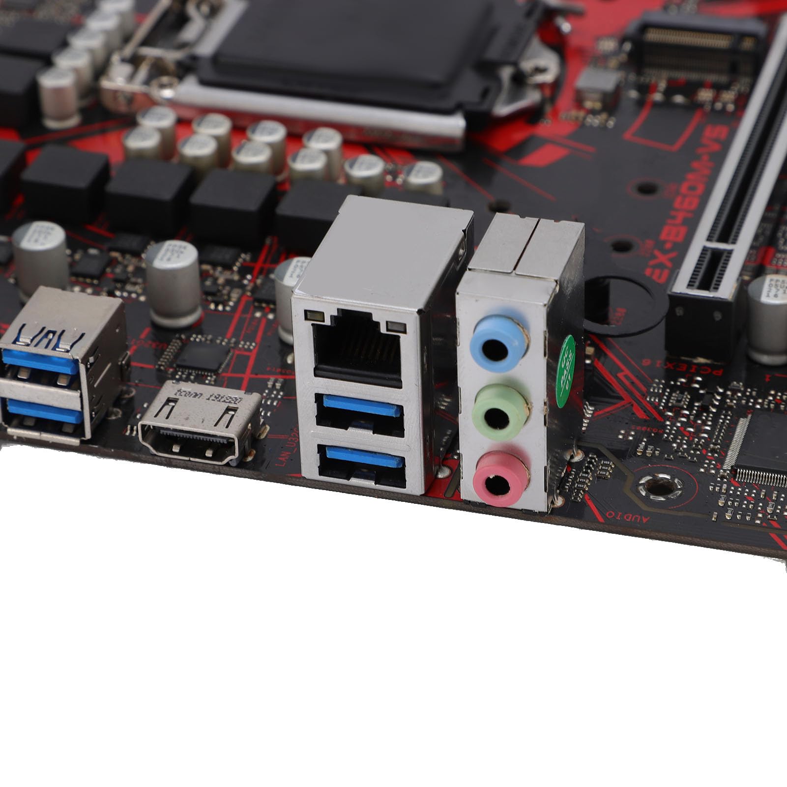 EX B460M V5 Płyta Główna, 2 -kanałowy DDR4 DIMM, PCIE X16, Cztery Seryjne ATA 3.0, HDMI/VGA, USB 3.2 2.0, dla 10. Generacji Procesorów Procesorowych 14nm