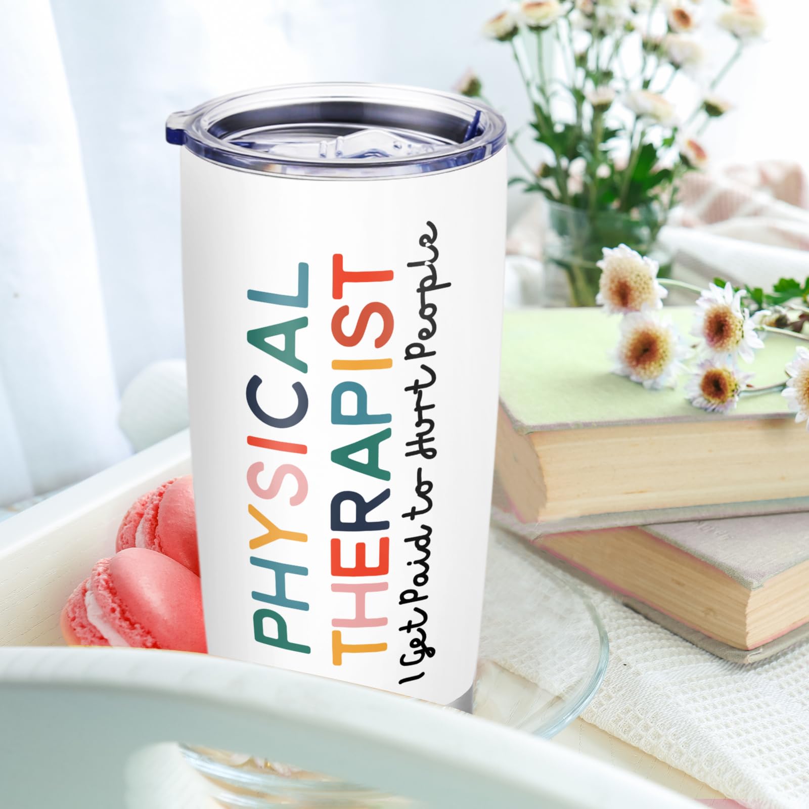 Amazon.com: ZAHUOMUG Physical Therapist Gifts Tumbler,Physical Therapy Gifts ,PT Month Gift,Travel Coffee Tumbler Mug 20oz : Home & Kitchen