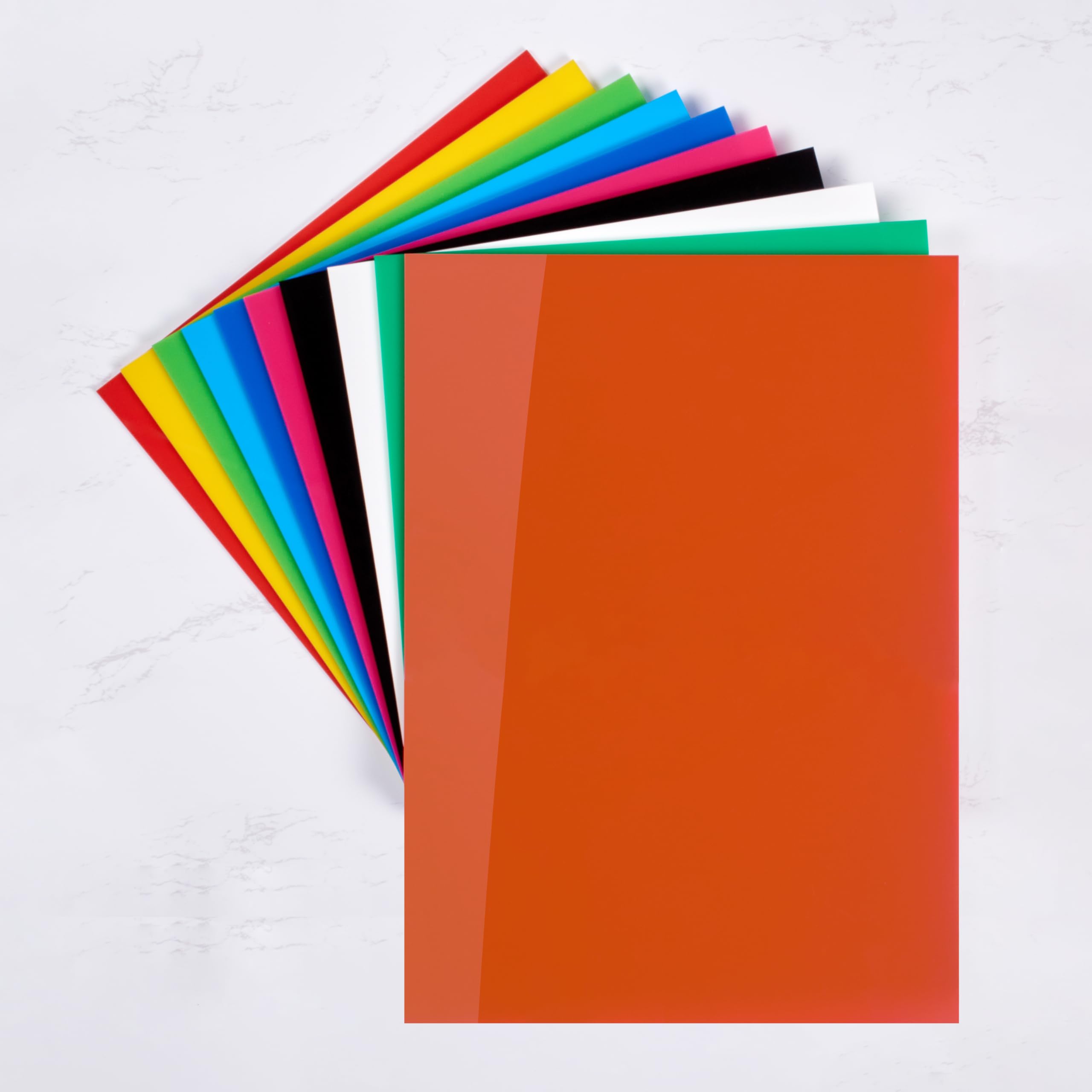 Colored Acrylic Sheets - 10 Pack | KAITELA -6
