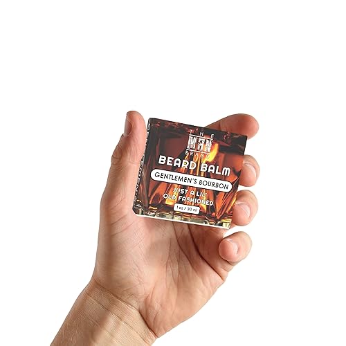 Miniatura 3 de The Man Brand Bálsamo para barba para hombres  Bálsamo acondicionador a base de cera de abeja natural para el cuidado de la barba  Bálsamo perfumado