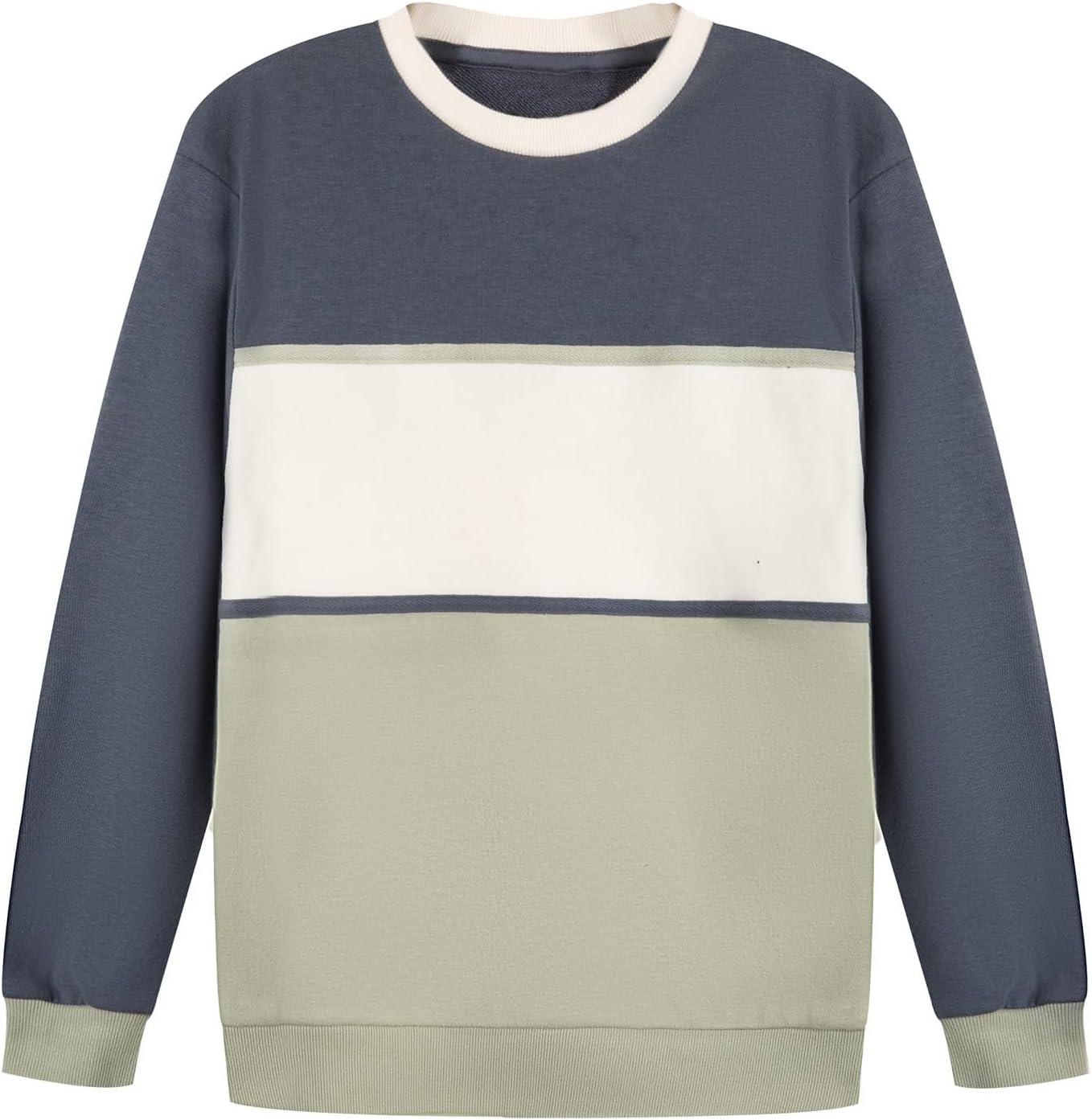 Bienzoe Boys Knit Crewneck Sweatshirt: Kids Long Sleeve Casual Pullover – Comfort for Family Home Fall School