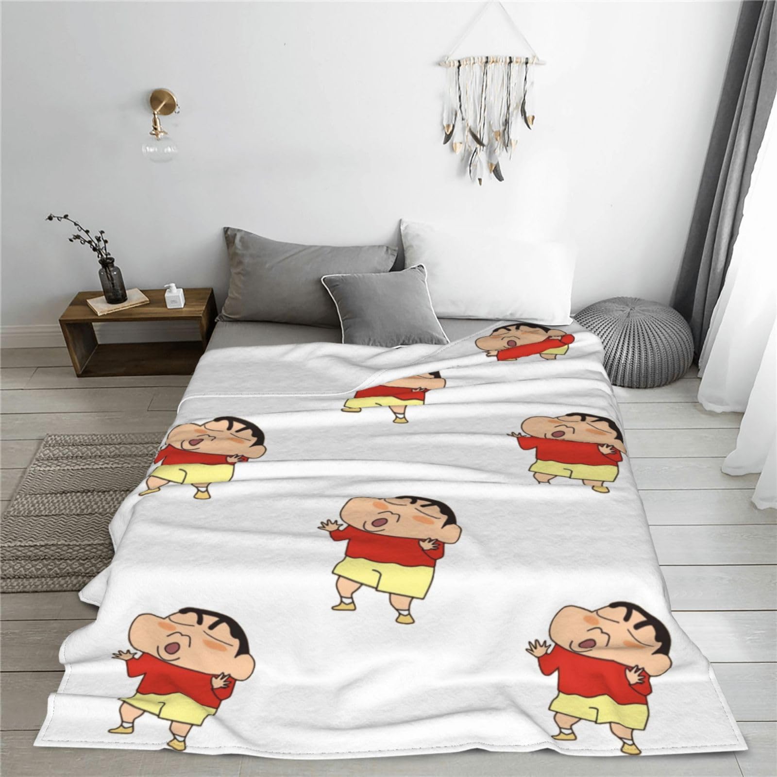 Amazon｜クレヨンしんちゃん 毛布 シングル 柔らかい ブランケット