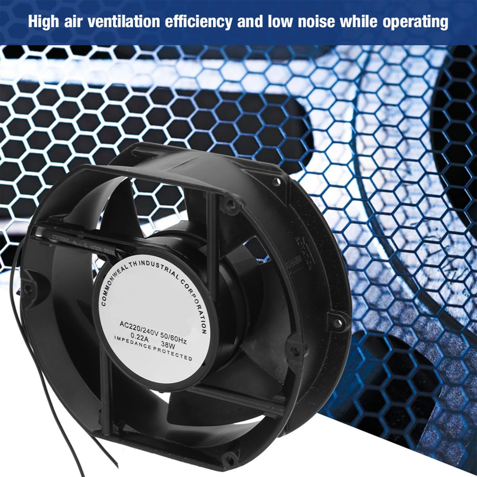 CFTGIW FP-108Ex Axial Fan la Assiale 220V FP-108Ex S1-S Ac Axial Fan