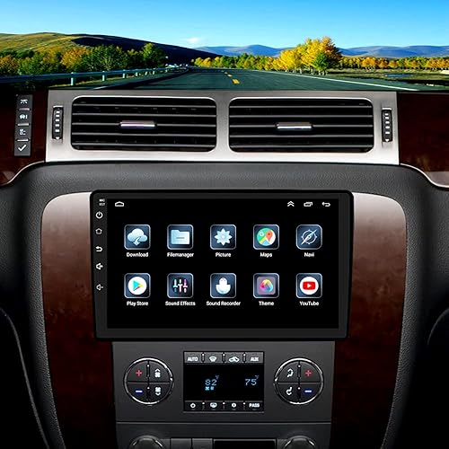 Miniatura 2 de Para Chevrolet Silverado Impala Tahoe GMC Acadia Sierra Yukon Radio Actualización Android Estéreo 10.1 "IPS Pantalla táctil 2G RAM 32G ROM