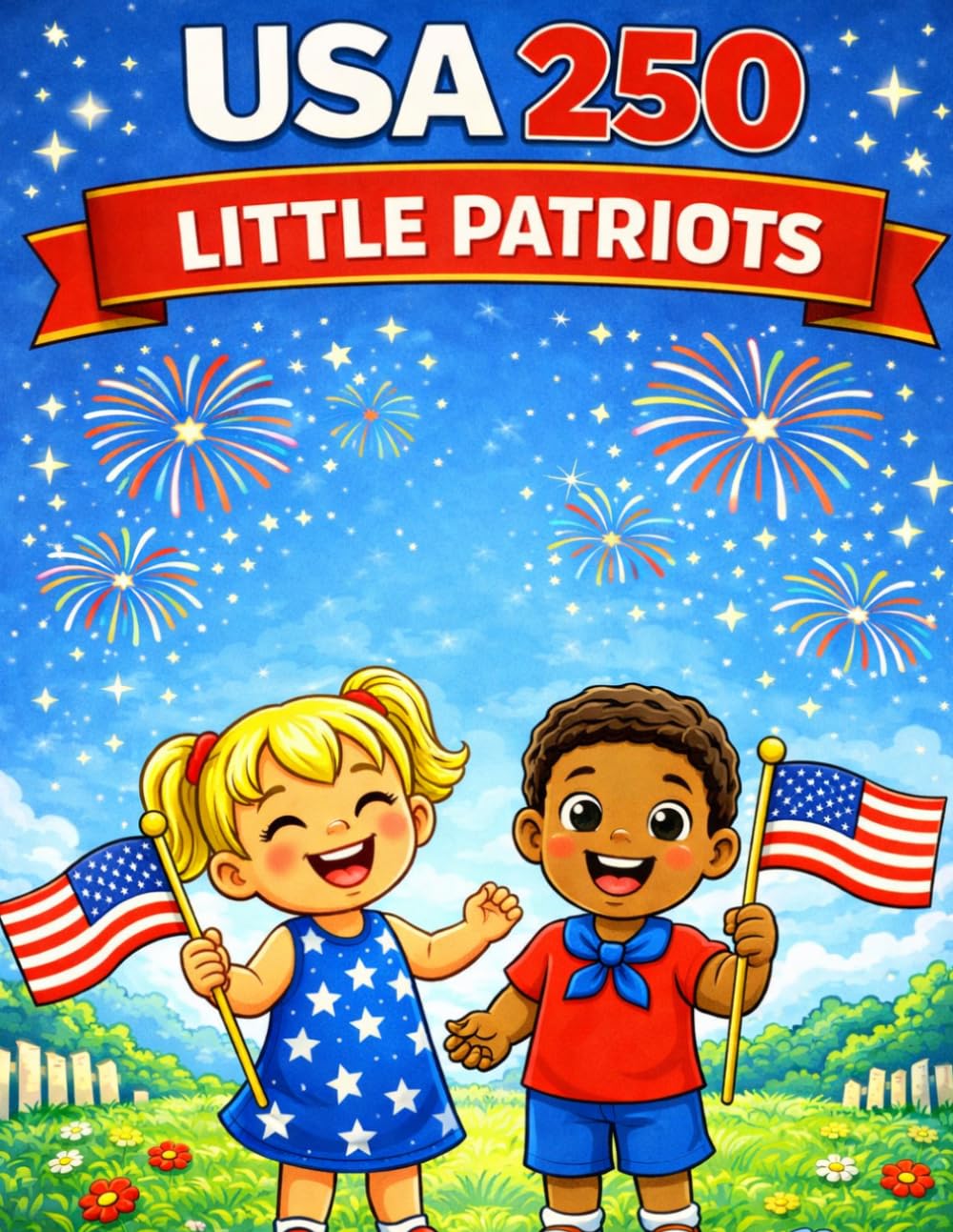 USA 250 Little Patriots Coloring Book for Toddlers: A Fun and Simple Patriotic Coloring Book Celebrating 250 Years of America for Toddlers & Preschool ... (USA 250 Patriotic Coloring Book Collection)