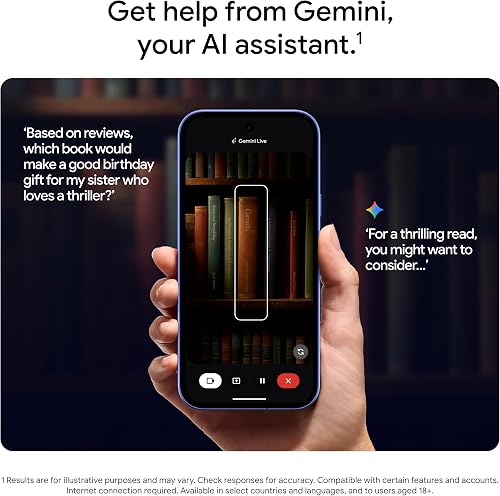 Google Pixel 10a - 7 years of Pixel Drops, 30+ hours battery, Camera Coach, Gemini Live - Fog, 128GB + Pixel 10a Case - Made from Recycled Plastic, Unimpeded Charging, Drop Tested - Fog - 5