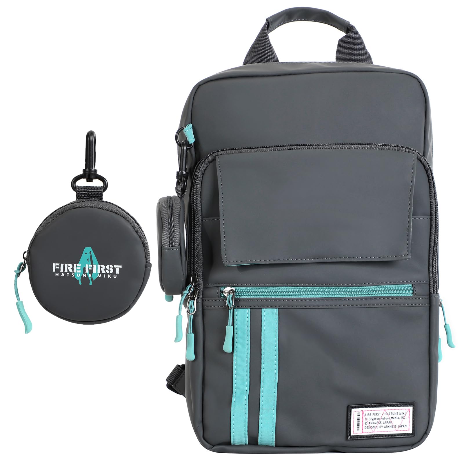 FIREFIRST x Hatsune Miku &amp; Kagamine Rin/Len Crossbody Messenger Bag
