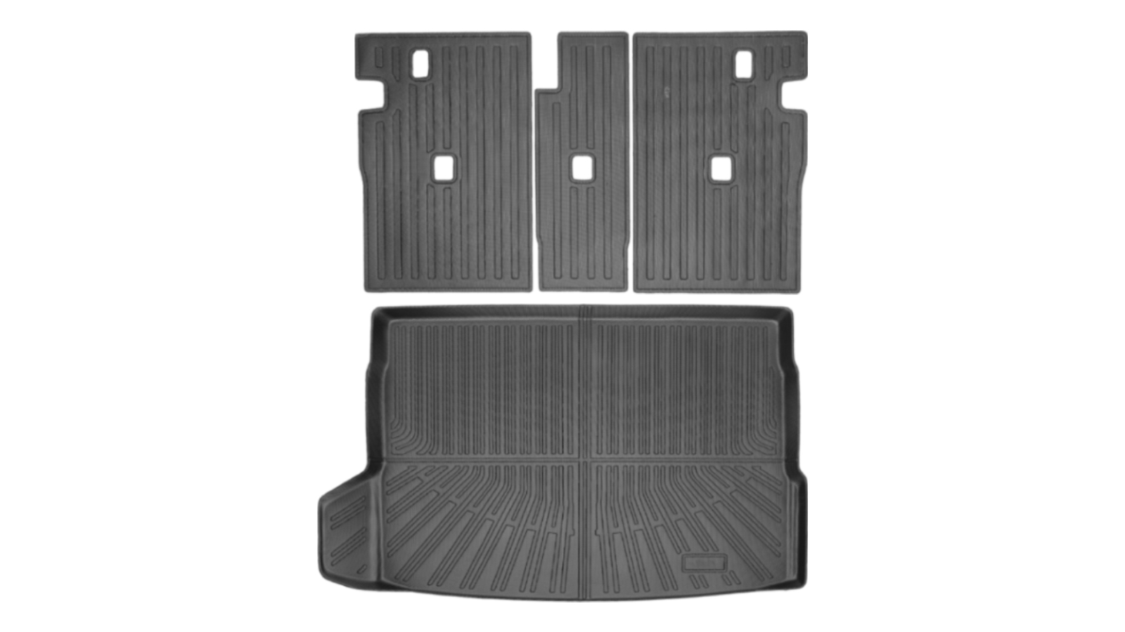 WDYOYS All-Weather Cargo Mat & Backseat Cover For 2023-2025 BMW X1 – Trunk Liner + Backrest Protectors - View #4