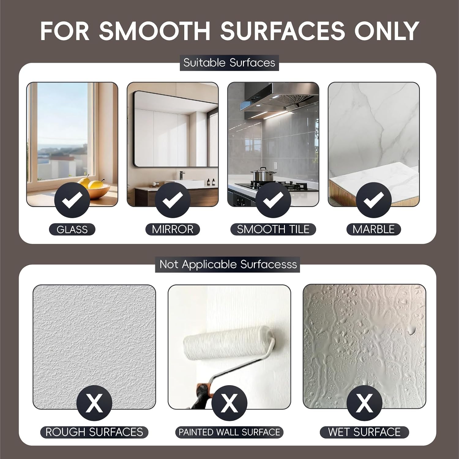 Clear Suction Cup Hooks 15 Pack, 1.77 Inch Heavy Duty Wall Hooks with Strong 10 lb Hold, No-Drill Removable & Waterproof Hooks for Glass Window Decor Shower Bathroom Tile Kitchen (15) image 5