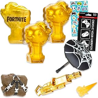 Fortnite recibe la experiencia Daft Punk 11 71biQWV8KZL. AC UL320 Fortnite Mythic Goldfish Blind Box Party Favors Set - Bundle with 3 Mythic Goldfish Mystery Toys Plus Stickers | Fortnite Figurines for Kids, Boys, Girls