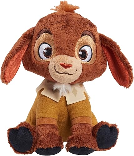 Disney Wish - Peluche parlante de 5 pulgadas, diseño de San Valentín, animal de peluche, cabra, felpa súper suave, juguetes para niños a partir de 2