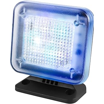 Fake Light, TV-like Light, Security Light, Power Saving LED, Anti-Theft, Fake TV, 0.7 lbs 0.3 kg, Lightweight, Auto On, Timer Included, 4H/7H Timer, Energy Saving 500 Hours of Charge