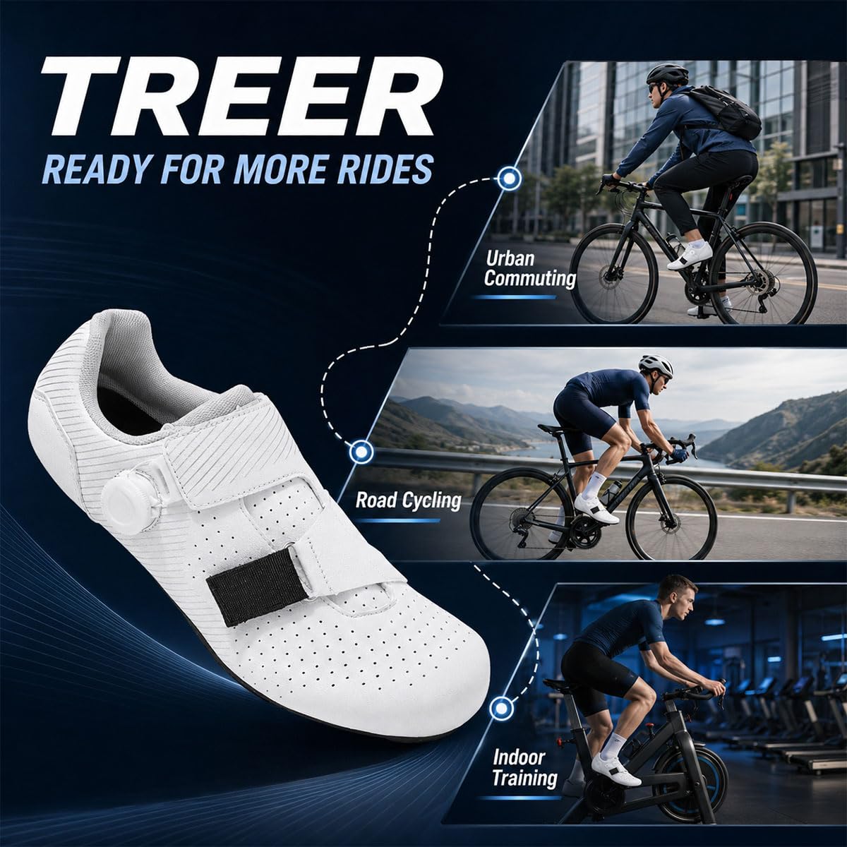 Zapatillas MTB Hombre Mujer 39-47EU