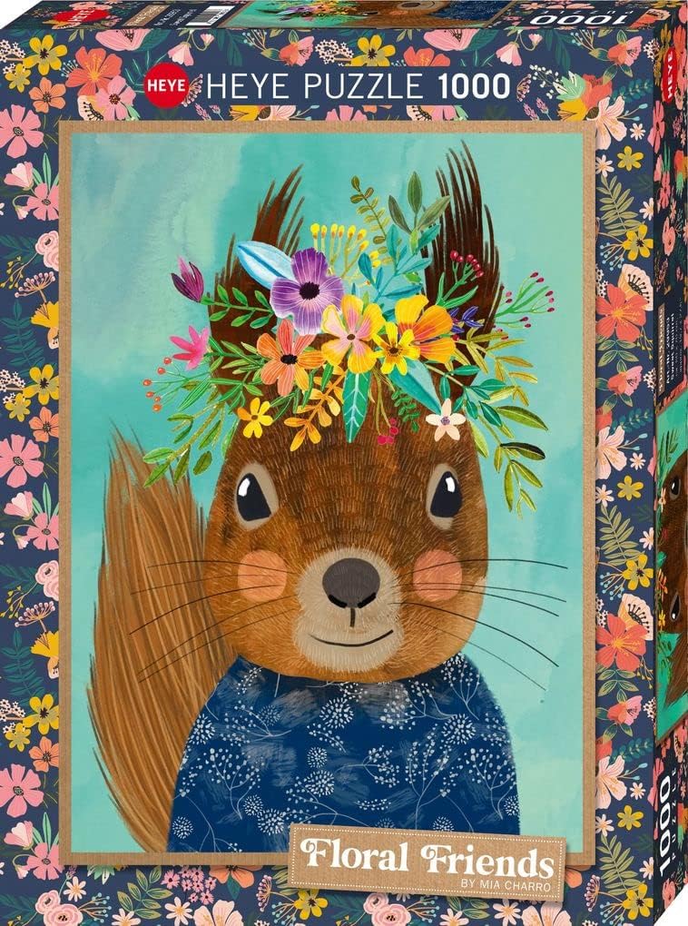 1000 pcs, Sweet Squirrel, Flor