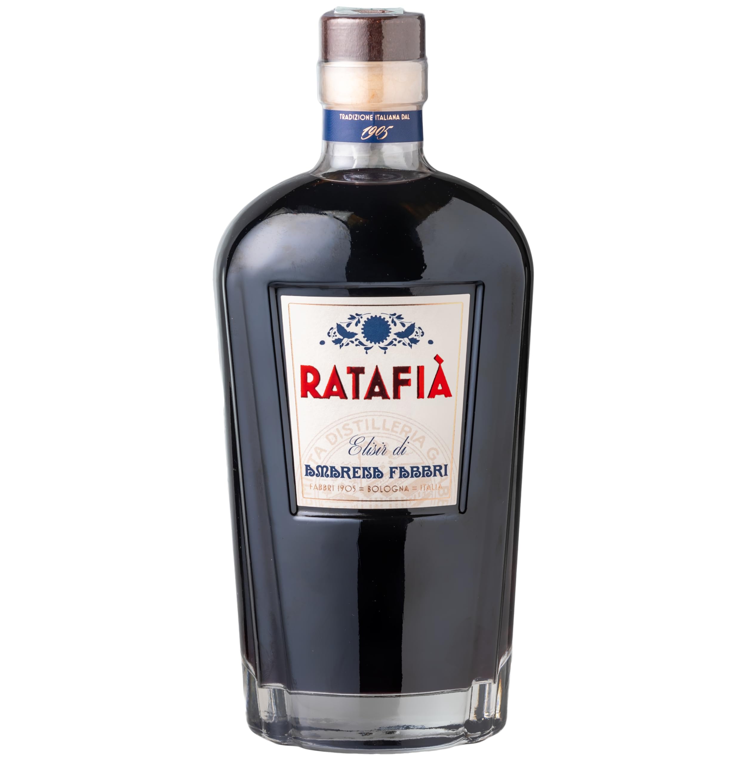Fabbri 1905 - Ratafià 70cl | Liquore di purissimo Succo di Amarena Fabbri e Sangiovese Superiore di Romagna DOP