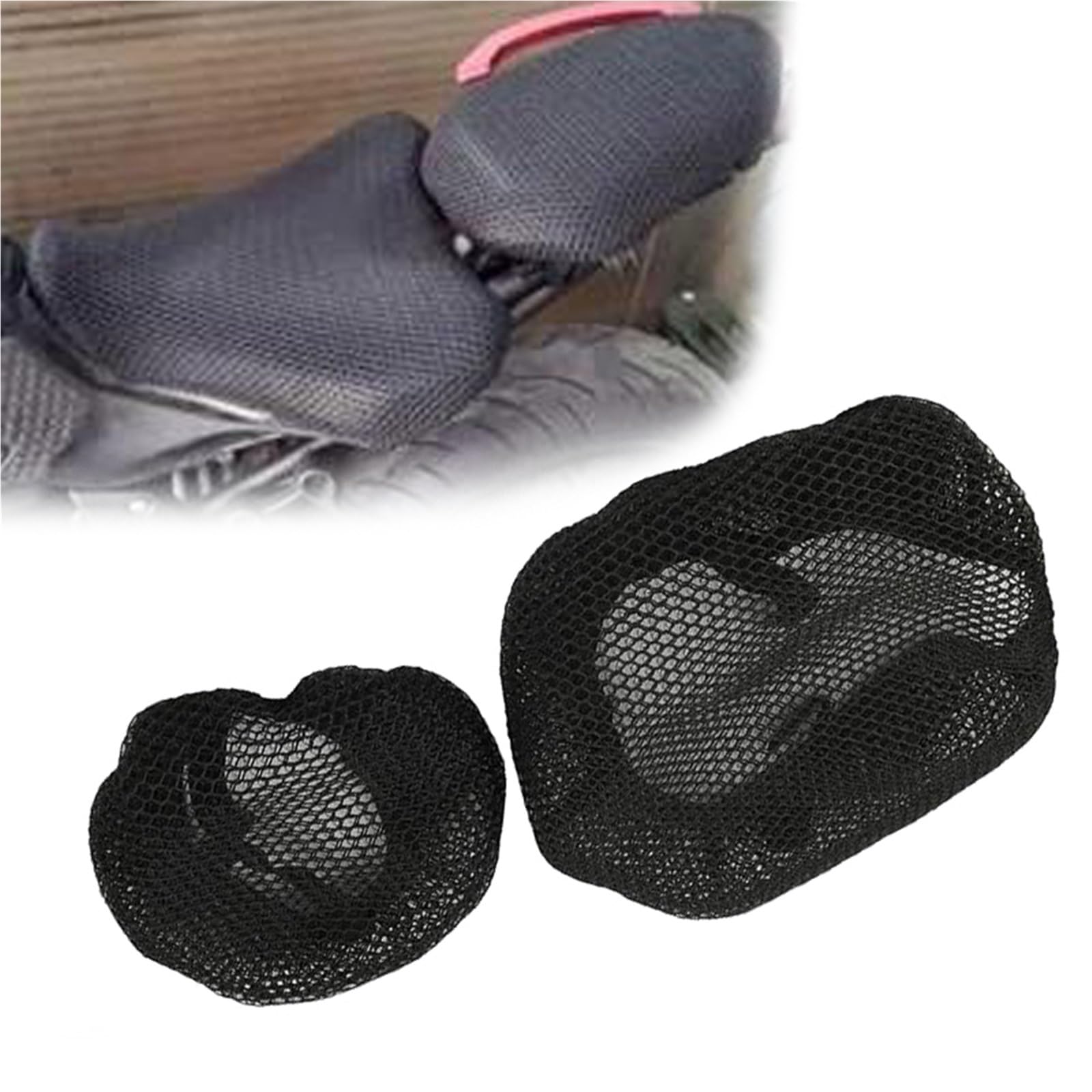 Housse de coussin de siège de moto contre la chaleur et les glissements