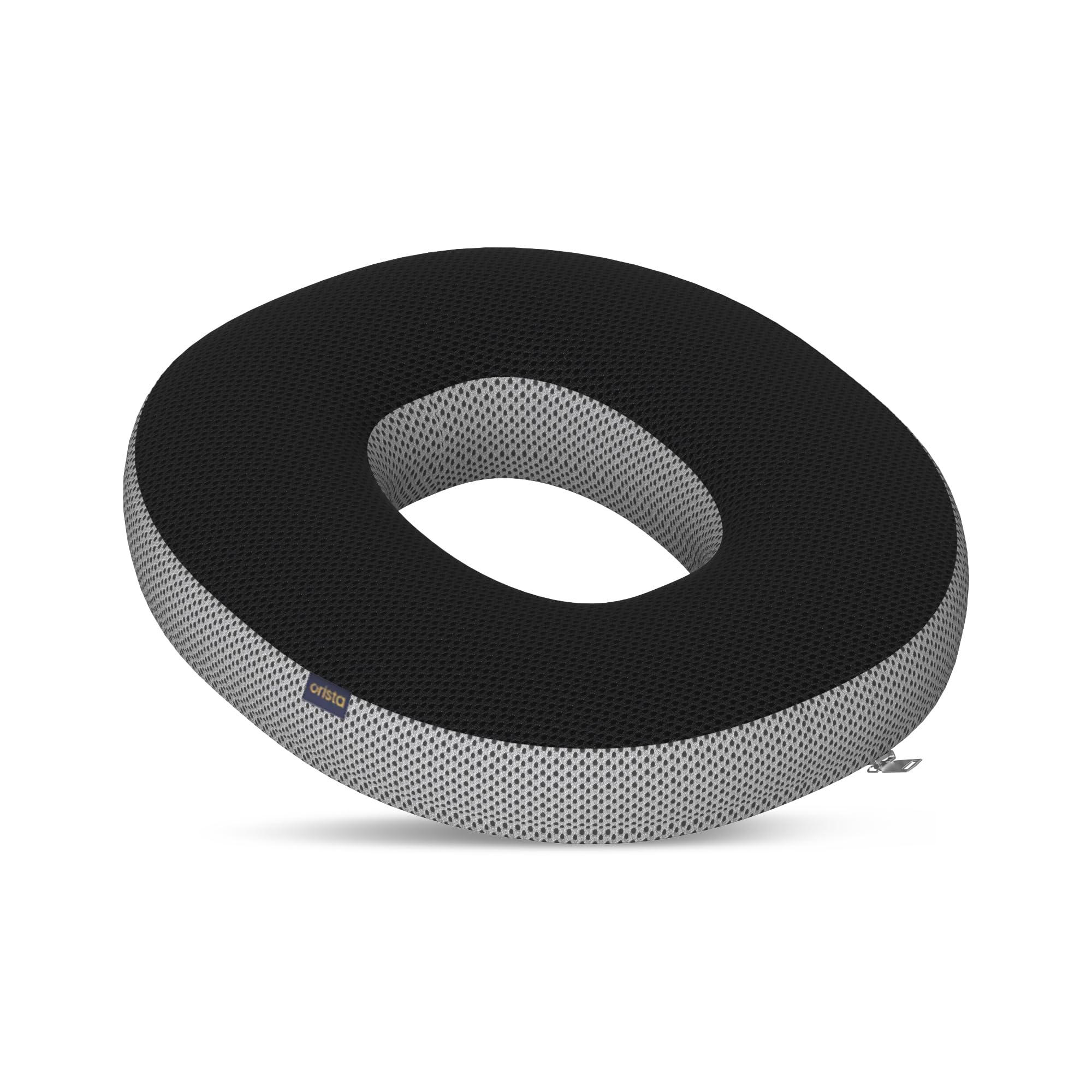 Orista Memory Foam Donut Cushion for Sitting | Orthopedic Seat Cushion with Breathable Mesh Cover | Coccyx Tailbone Pressure Relief Cushion for Office Chair Car & Home