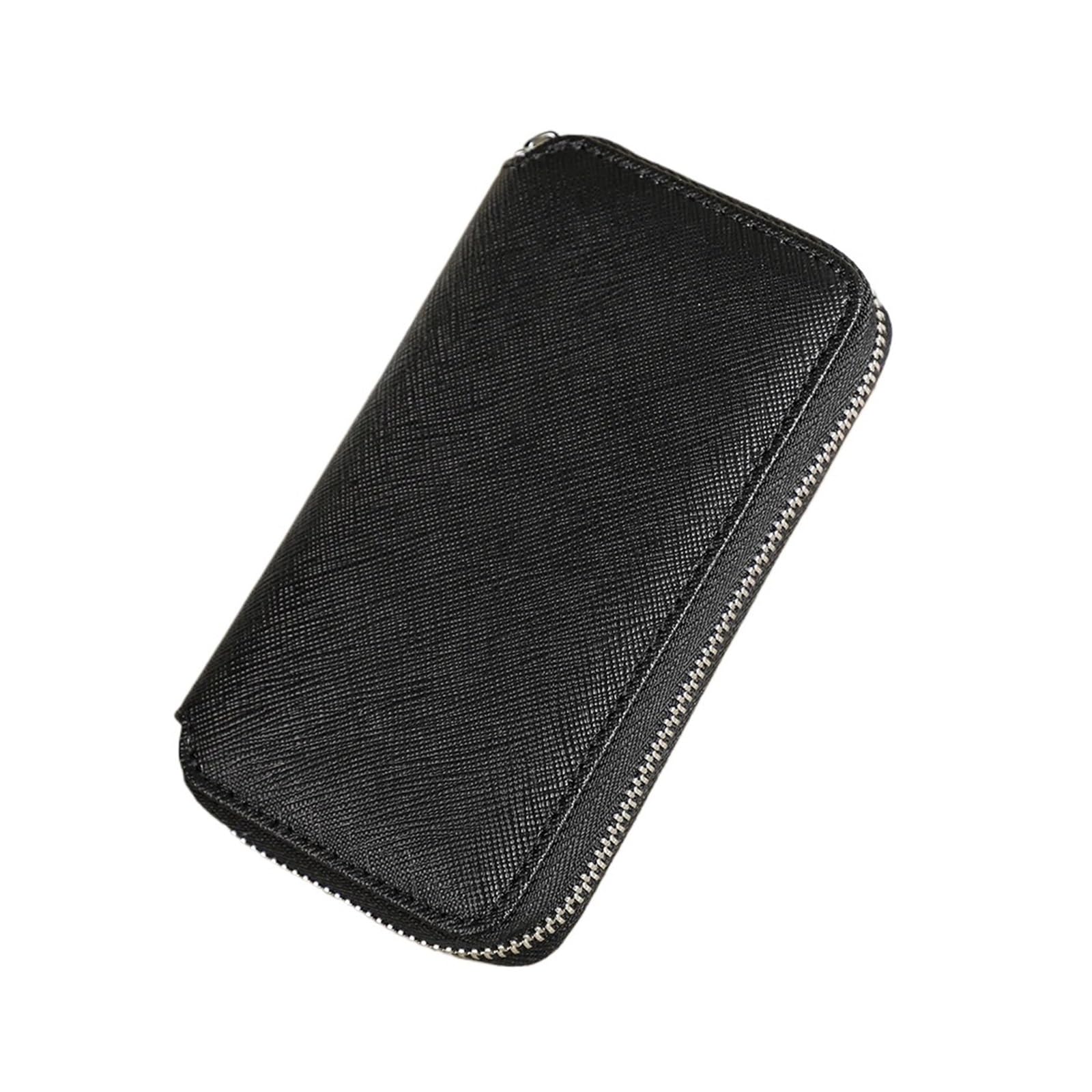KLdcfhDR 1pcs 2-Slot Leather Watch & Jewelry Pouch