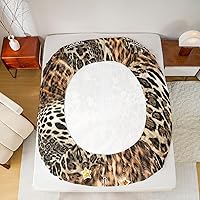 Vista 166 de jejeloiu Sea Turtle Sheet Set Ocean Creature Themed Sheets with Deep Pocket Fitted Sheet Sea Underwater World Bed Sheets Set Bed Reptile Tortoise