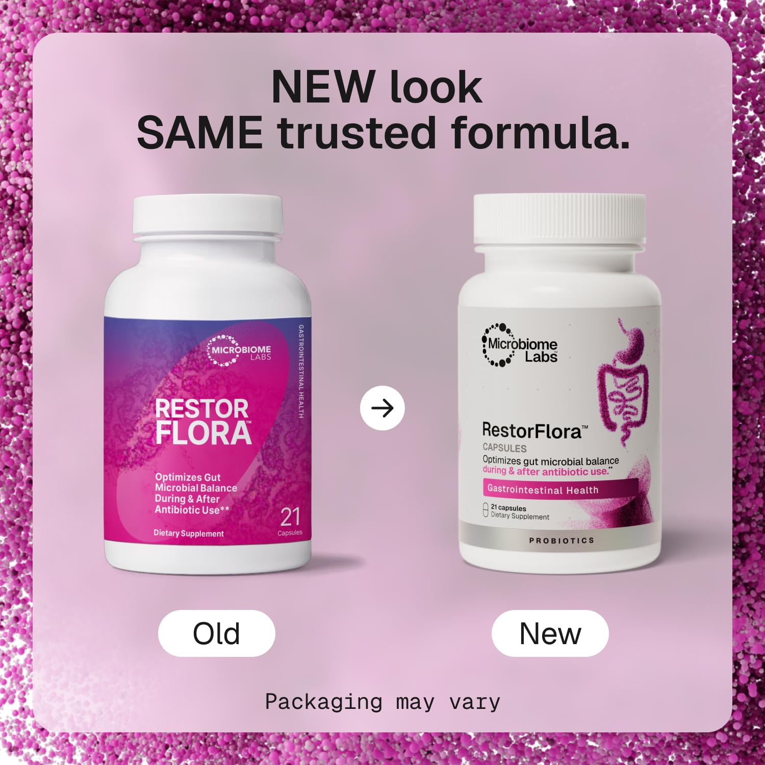 Microbiome Labs RestorFlora - Men's & Women's Probiotics for Digestive Health & Gut Reset - Spore Based Saccharomyces Boulardii Probiotics to Help Restore Microbial Balance (21 Capsules) — Amazon image 2