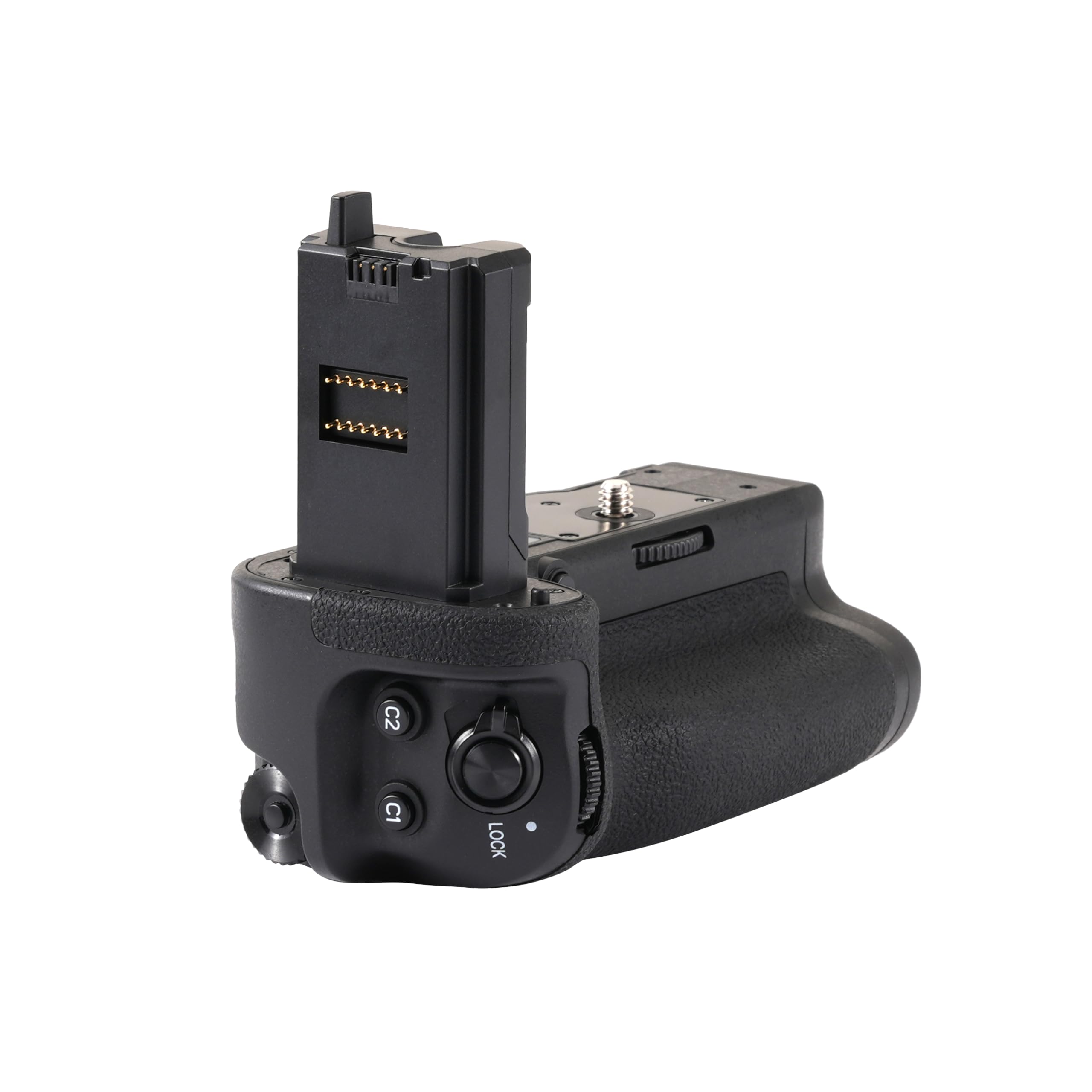 Hersmay VG-C5 uchwyt baterii do aparatu Sony A9III A1II, zamiennik do Sony VG-C5, zwiększona wydajność i ulepszona ergonomia, mieści 2 akumulatory FZ100 (baterie nie wchodzą w zakres dostawy)