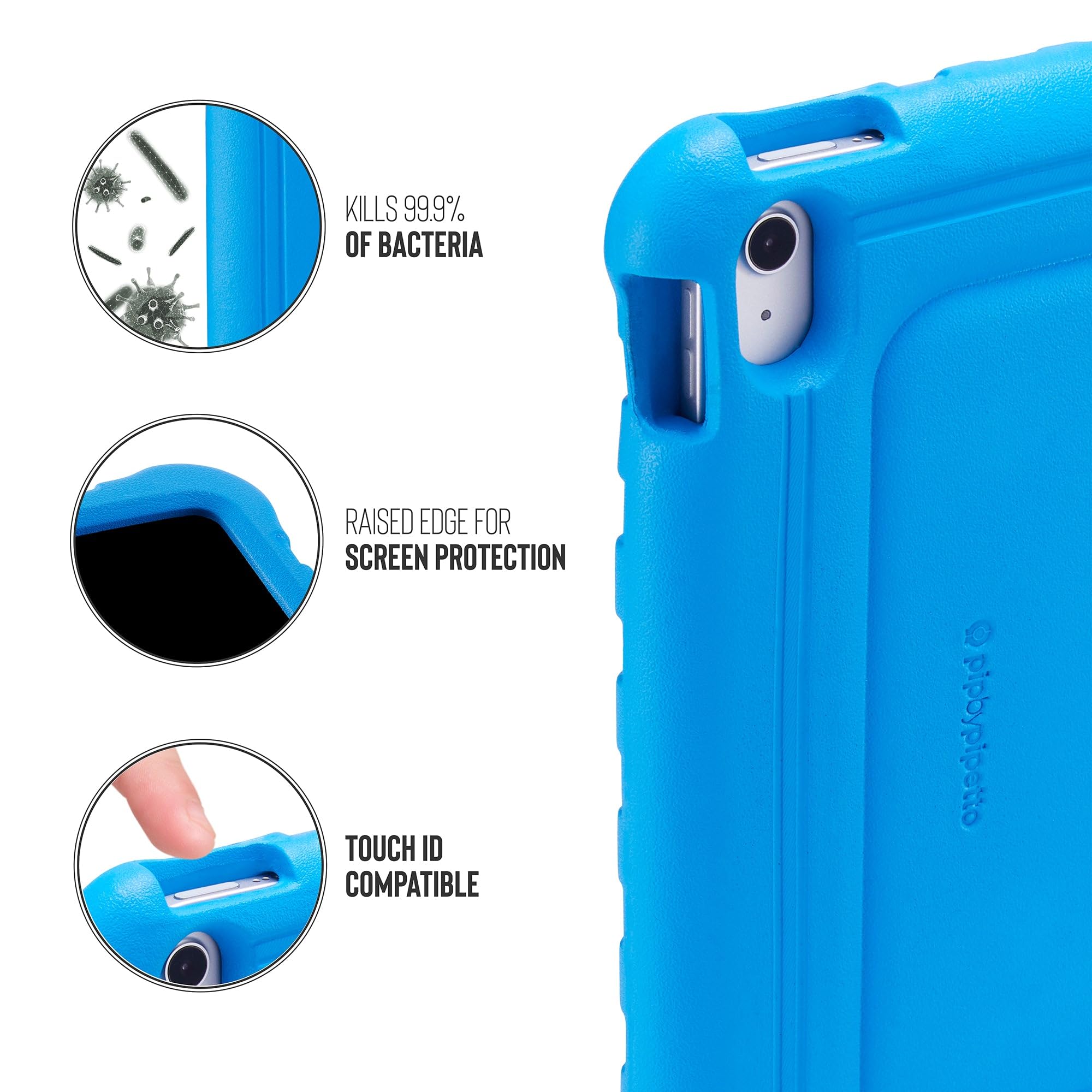 Pipetto P066-117-V Custodia Per Tablet 27,7 Cm (10.9") Cover Blu