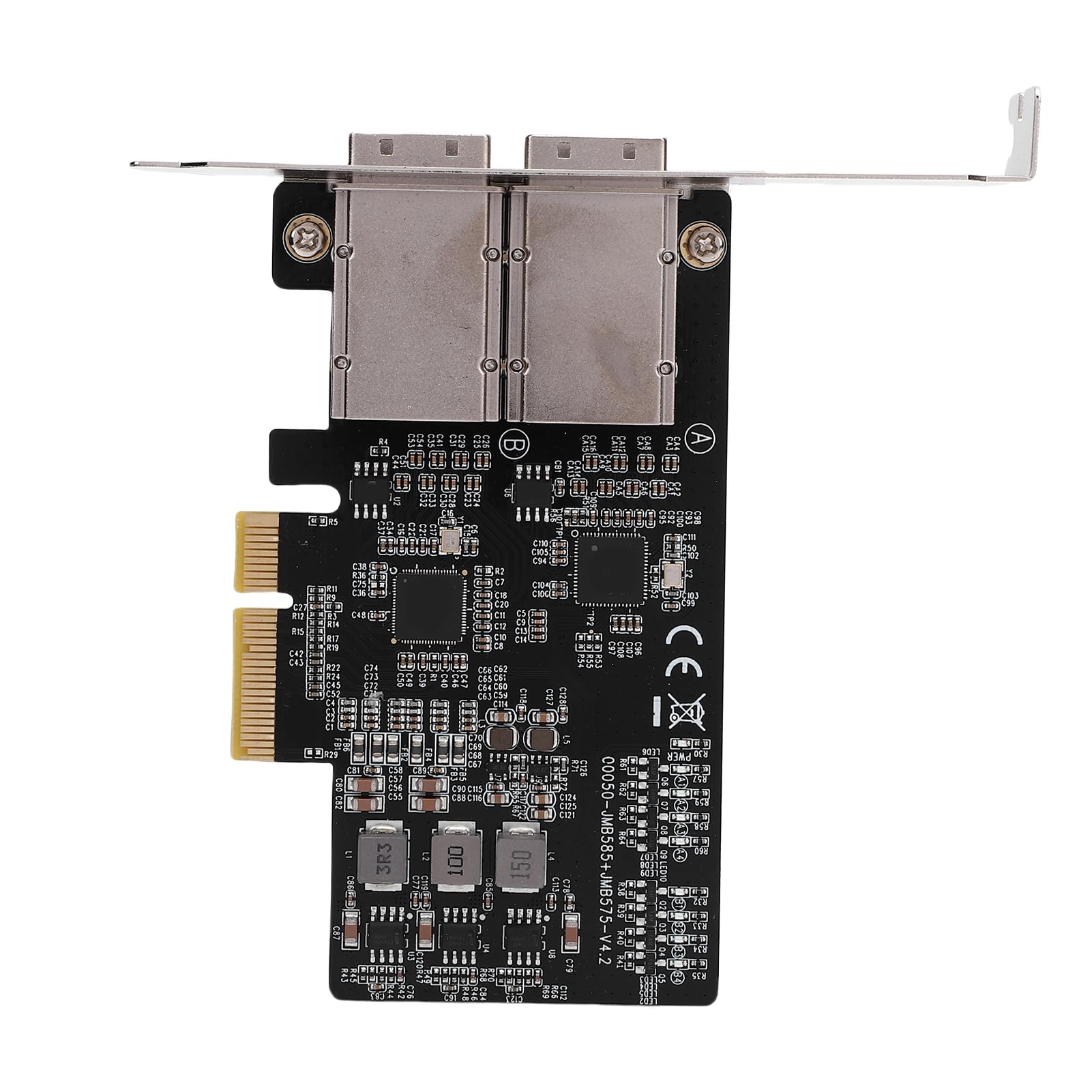 Socobeta Scheda Controller Adattatore SAS PCIe Ad Alta velocità da 5 Gbps per Applicazioni Desktop e Server PCB e Metallo
