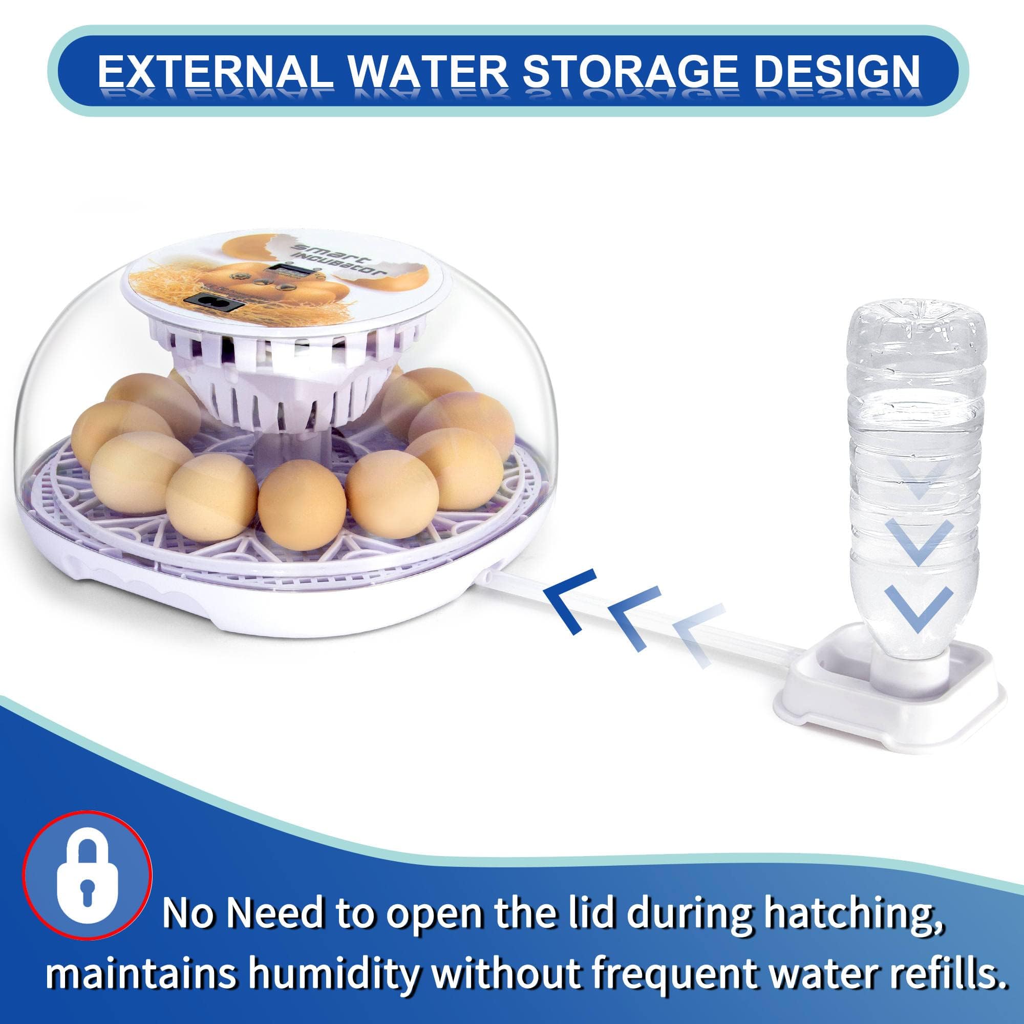 Amazon.co.jp: WYD2ANG スマートチキンインキュベーター 孵化卵用 自動