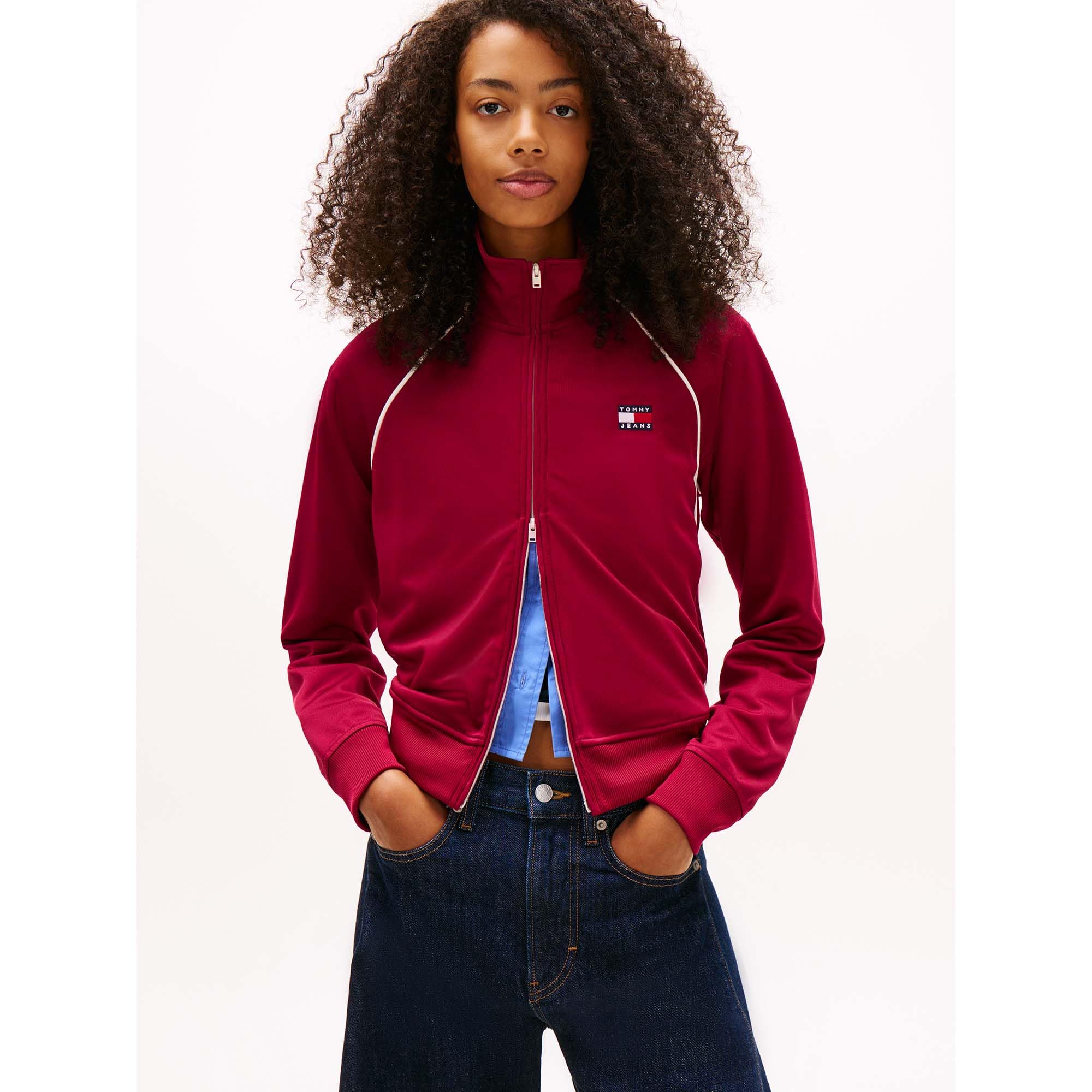 Tommy Jeans Felpa Tjw Badge Track Jack Donna