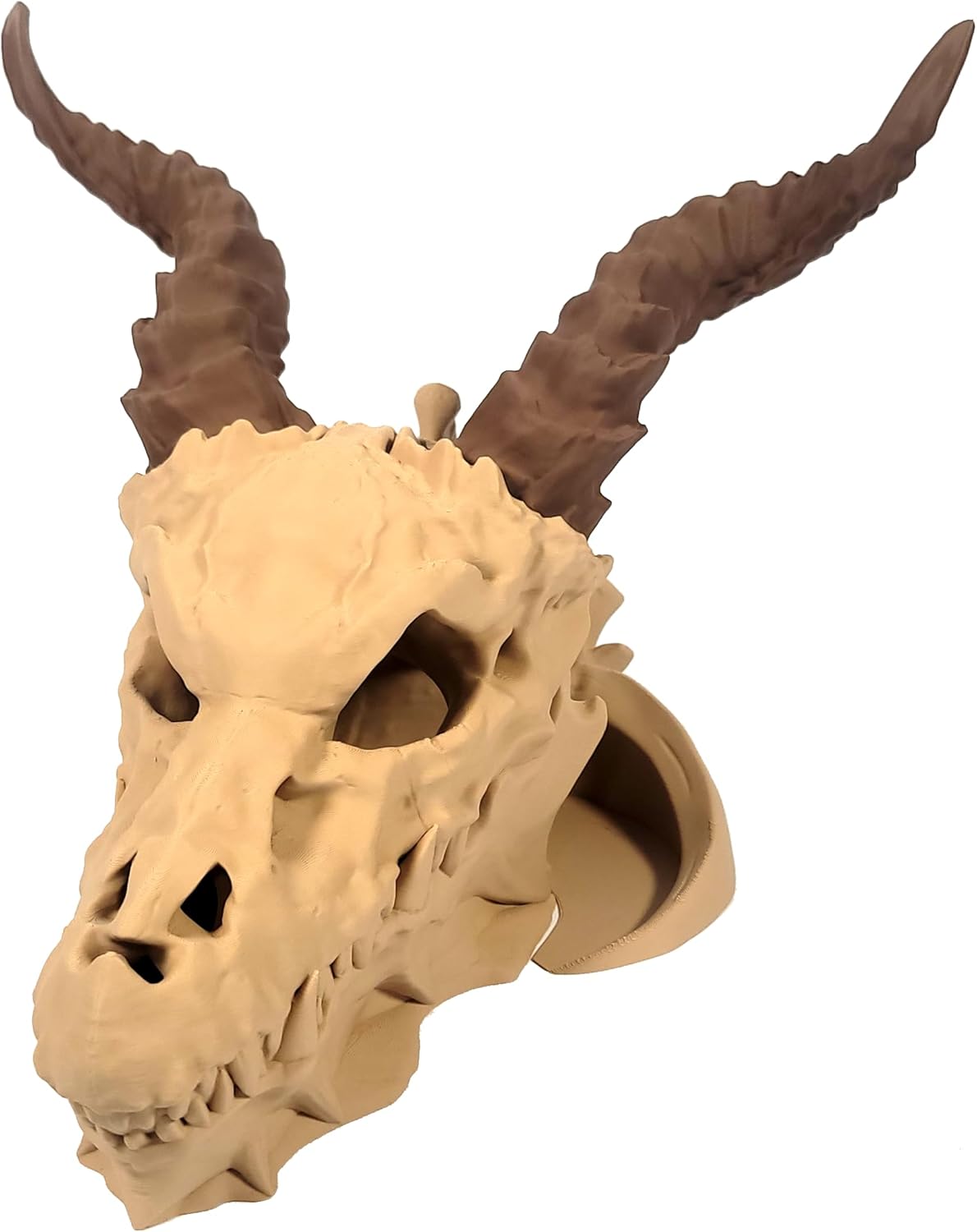 Dragon Skull Dice Tower – with Detachable Horn Dice Holders