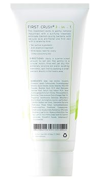 First Crush 3-in-1 Blemish fighting Face Wash, 6 Ounce
