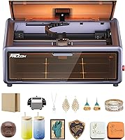 Creality Falcon A1 10W Laser Engraver & Cutter: 80W Output, 600mm/s Speed, Fully Enclosed Class 1, Auto Material Detection for Wood, Metal, Acrylic