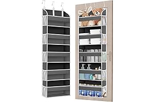 Over the Door Storage with 5 Oversized Pockets