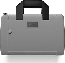 AC Infinity Odor Proof Bag, Airtight Storage Bag with 900D Nylon Fabric and Charcoal Filter Liner, Travel Bag, Odor Resistant, Odor Free, Grey, 9 Inches
