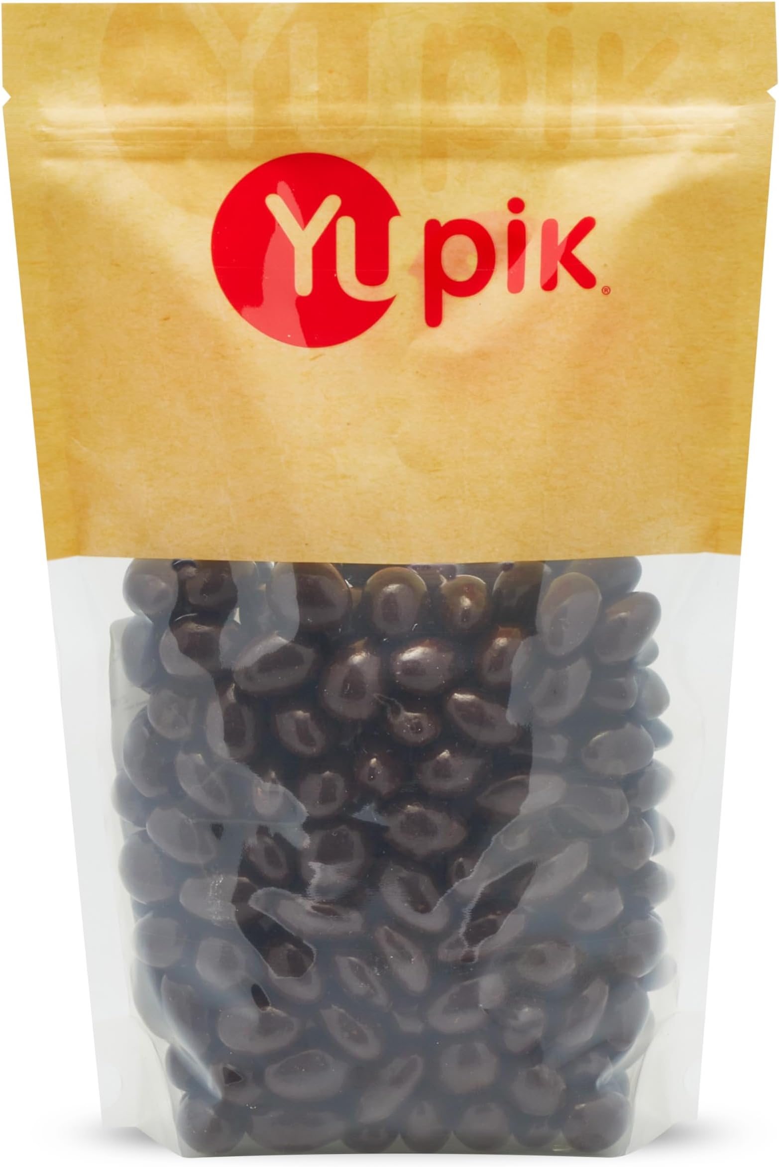 Yupik 60 Dark Chocolate Covered Almonds, 2.2 lb, Kosher