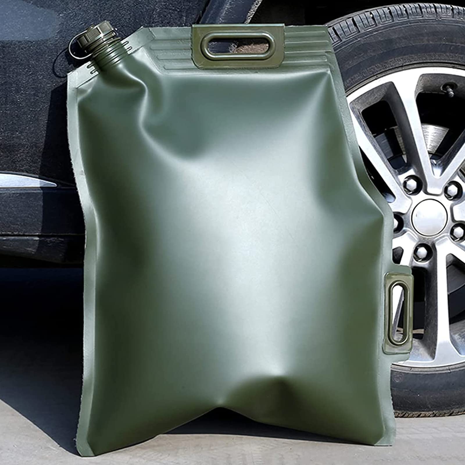 Tanica 10 20 30 Litri, Serbatoio del Carburante Travasatore Carburante Tanica Cambio Olio Pieghevole Portatile, Taniche per Acqua Tanica Olio Taniche Carburante di Emergenza Esterna
