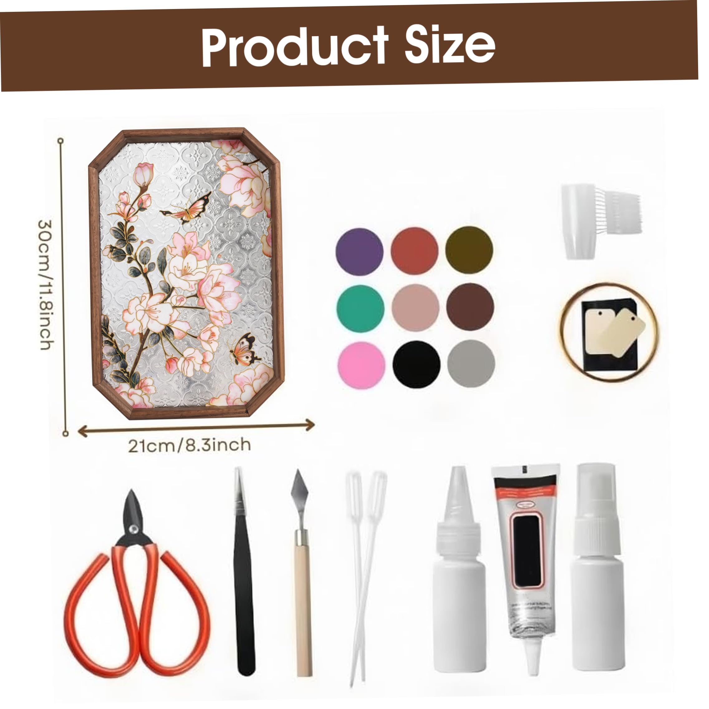 Tapallmy Kit Cloisonne per principianti, guide facili da seguire per nuovi artigiani per regali fai-da-te