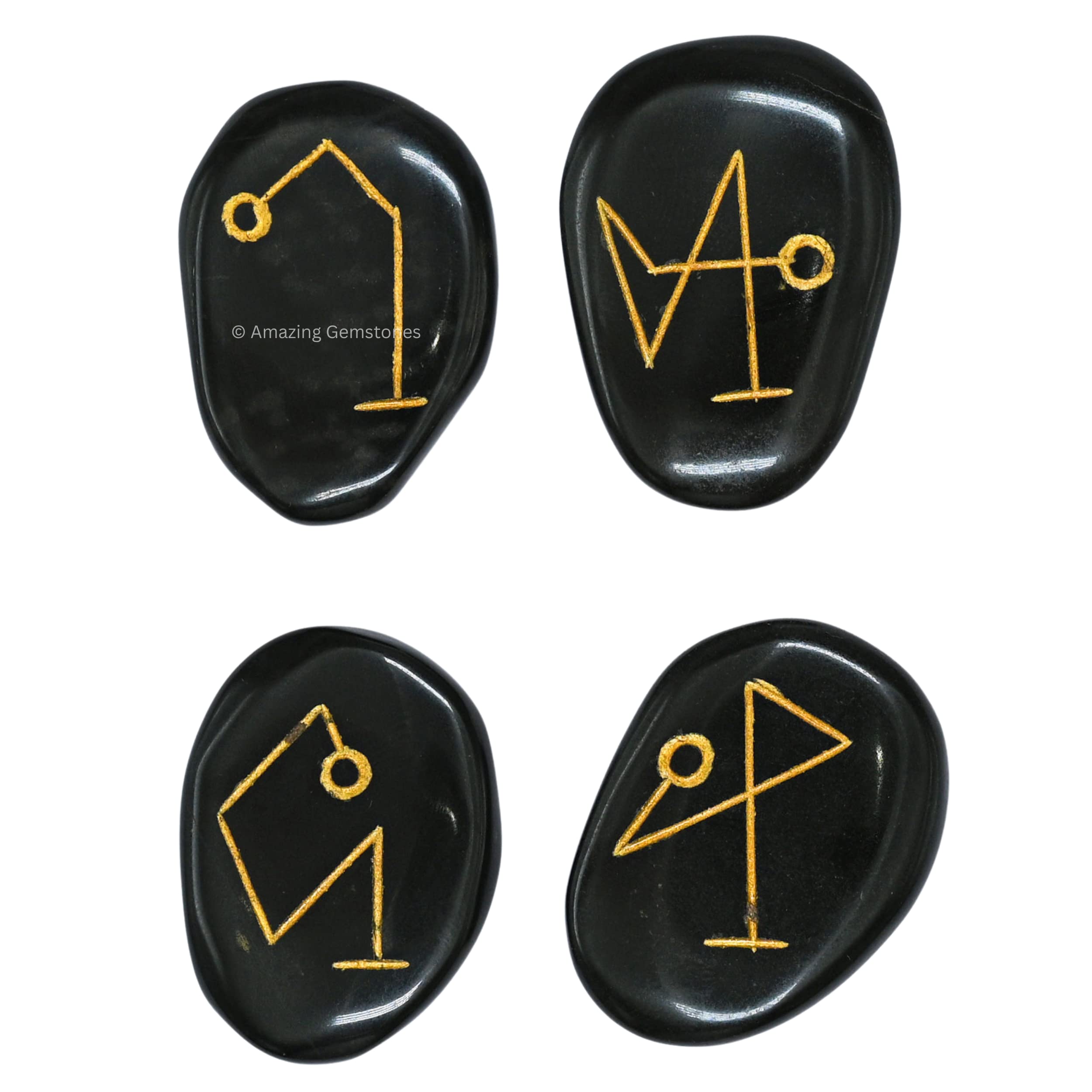 Amazon.com: Archangel Stones Set of 4 | Michael, Gabriel, Raphael