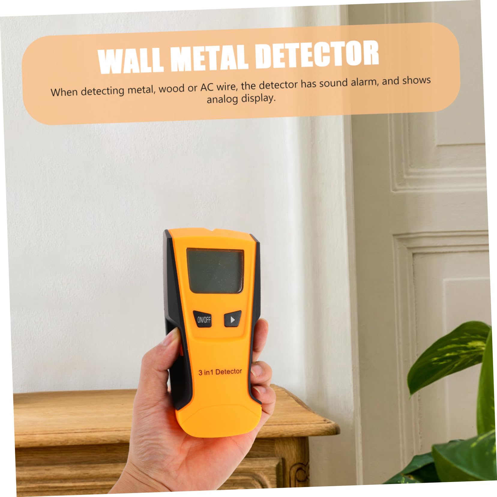 YARNOW 3 1 Detector De Cables Detector De Pared Escáner Metal