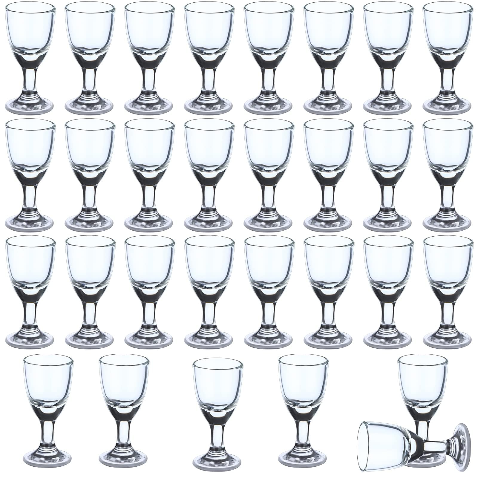Verre à shot transparent de 15 ml pour doser vodka et expresso serré