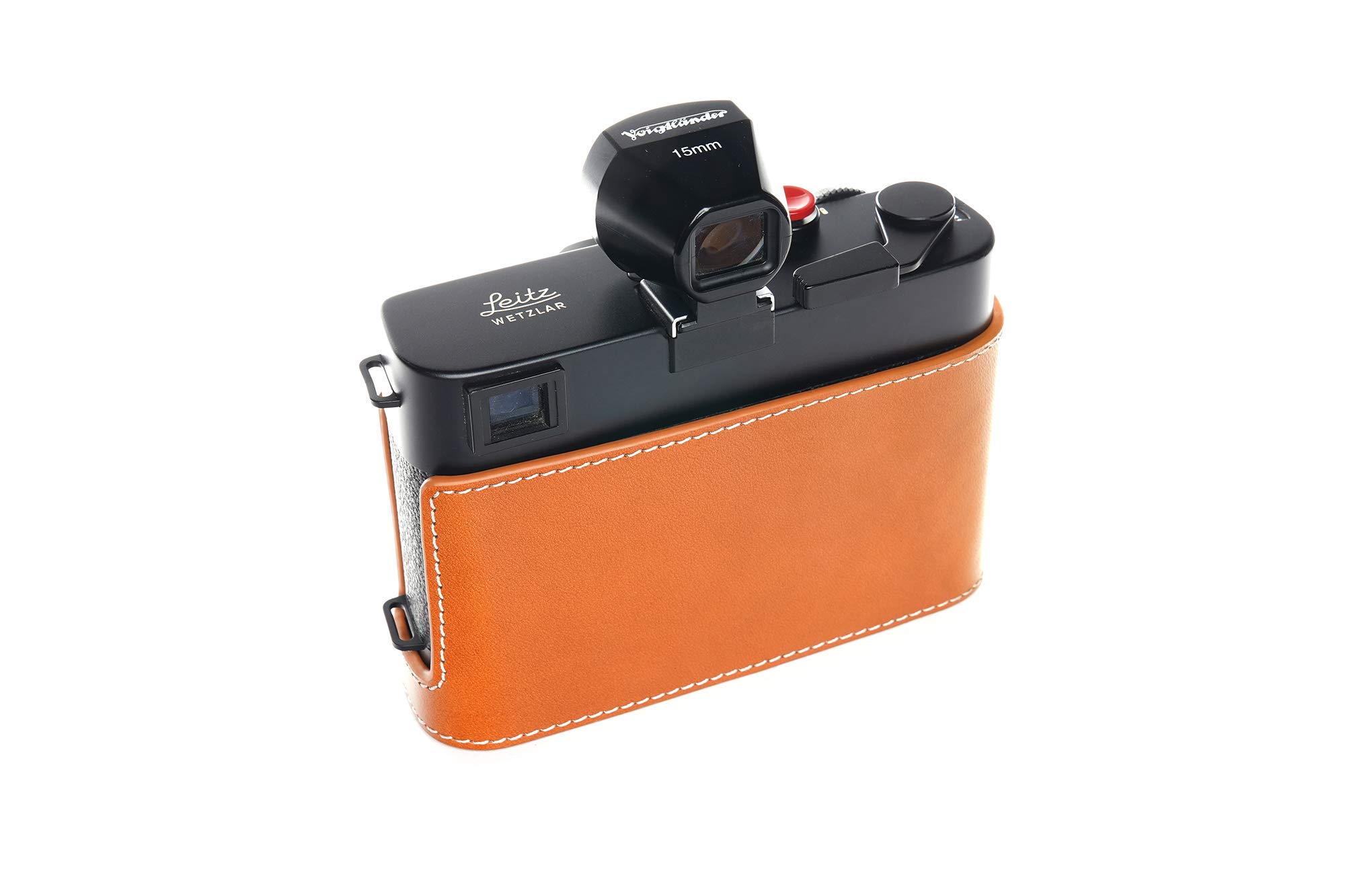 Etui tout-prêt Cognac en cuir pour Leica X Vario Type 107 - Sac, housse, étui photo-vidéo - Achat & prix